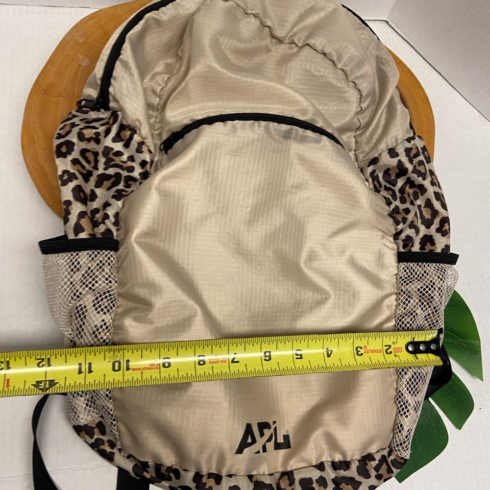 Apl Packable Cheetah Print Backpack - image 7